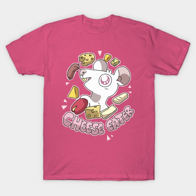 Cheese Eater T-Shirt by goccart